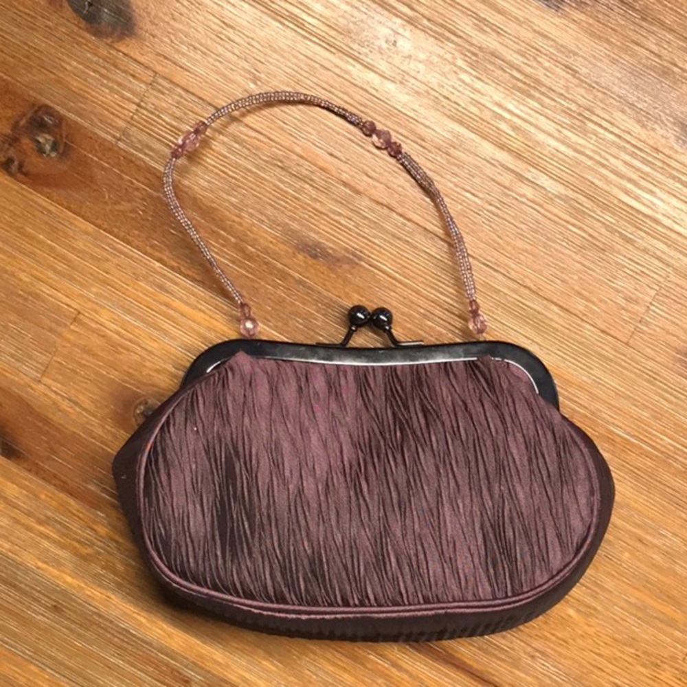 NWOT NiteBags Purple Evening Clutch